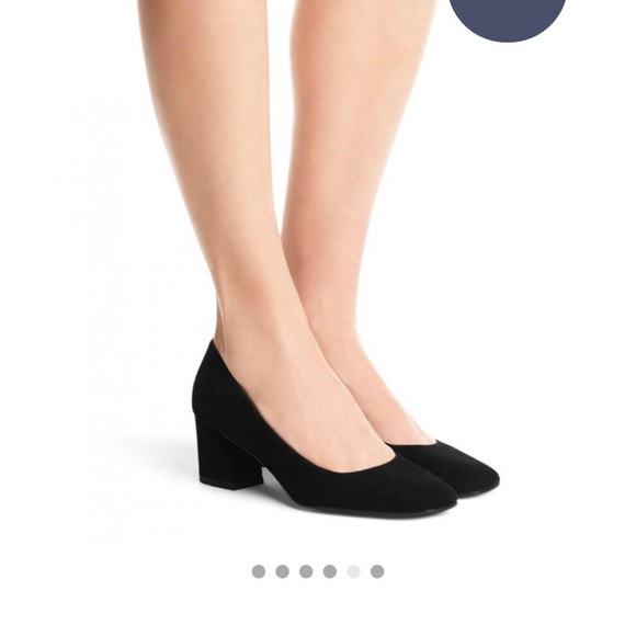 🆕 {STUART WEITZMAN} ‘Peau de Soie’ Classic Black Pump • Size 10.5 - Picture 8 of 10